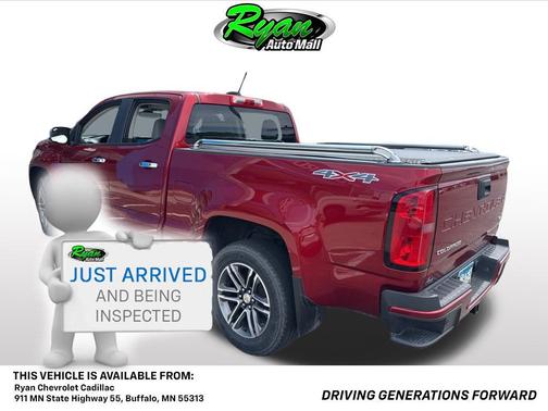 Cherry Red Tintcoat 2021 Chevrolet Colorado WT