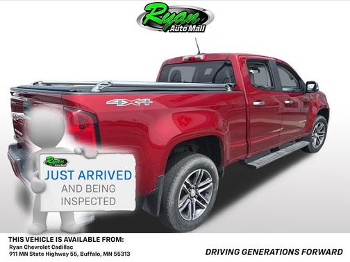 Cherry Red Tintcoat 2021 Chevrolet Colorado WT
