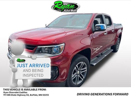Cherry Red Tintcoat 2021 Chevrolet Colorado WT