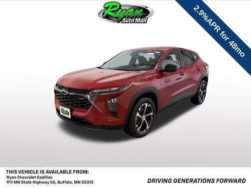 Apex Red 2026 Chevrolet Trax FWD 1RS