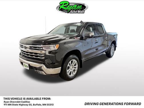Black 2026 Chevrolet Silverado 1500 LTZ