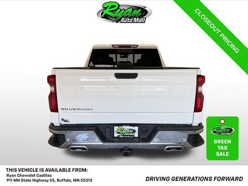Summit White 2021 Chevrolet Silverado 1500 LTZ