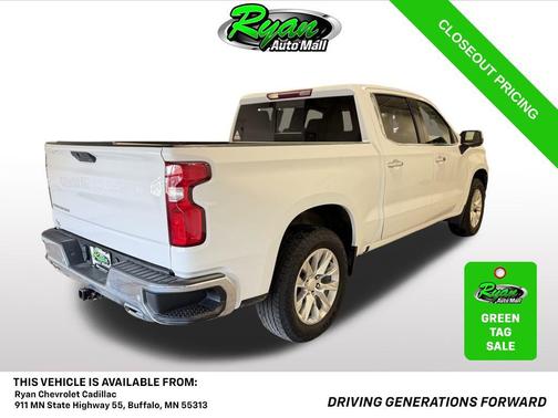 Summit White 2021 Chevrolet Silverado 1500 LTZ
