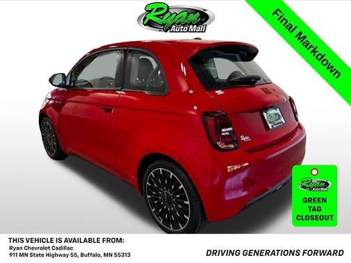2024 FIAT 500e INSPI(RED) FWD