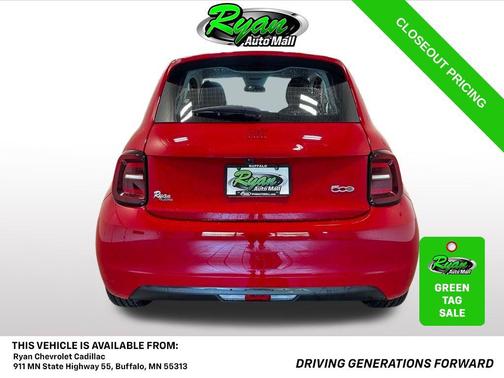 Red by (Red) 2024 FIAT 500e INSPI(RED) FWD