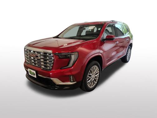 Volcanic Red Tintcoat 2025 GMC Acadia Denali
