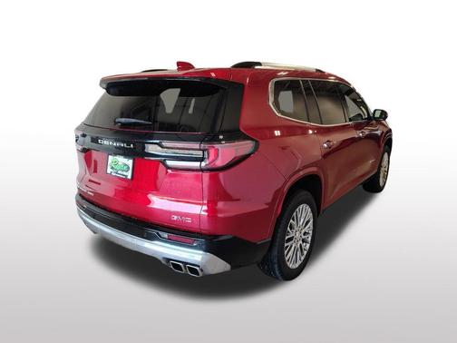 Volcanic Red Tintcoat 2025 GMC Acadia Denali