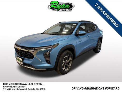 Marina Blue Metallic 2026 Chevrolet Trax LT