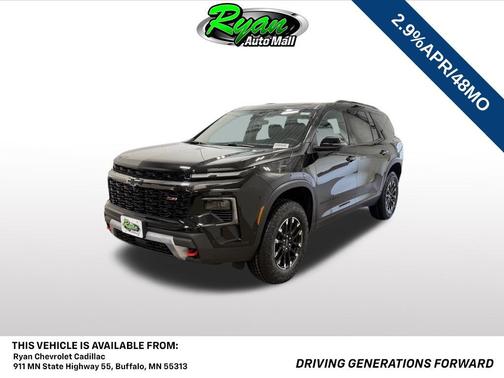 Mosaic Black Metallic 2026 Chevrolet Traverse AWD Z71