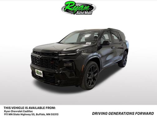 Mosaic Black Metallic 2026 Chevrolet Traverse RS