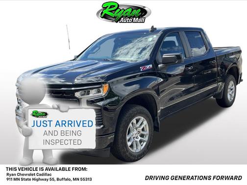 Black 2024 Chevrolet Silverado 1500 RST