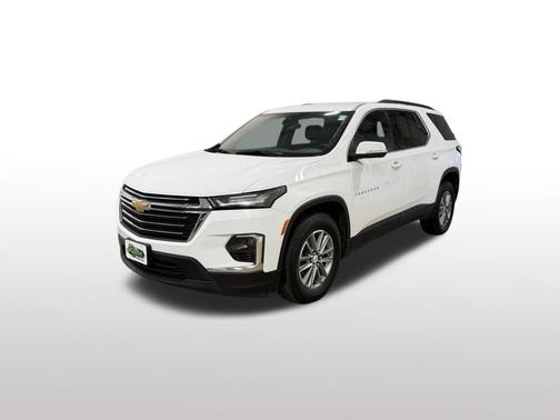 Summit White 2023 Chevrolet Traverse LT Cloth