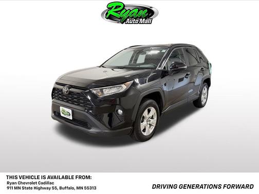 Midnight Black Metallic 2021 Toyota RAV4 XLE