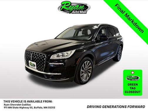 Infinite Black Metallic Clearcoat 2024 Lincoln Corsair Reserve SUV