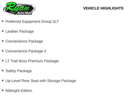 Black 2026 Chevrolet Silverado 1500 LT Trail Boss