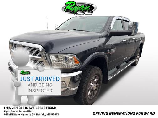 Maximum Steel Metallic Clearcoat 2017 RAM 3500 Laramie Crew Cab 4x4 6'4' Box