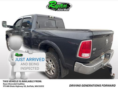 Maximum Steel Metallic Clearcoat 2017 RAM 3500 Laramie Crew Cab 4x4 6'4' Box
