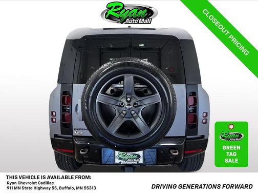 Gray 2024 Land Rover Defender 90 P400 X-Dynamic SE