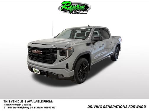 Thunderstorm Gray 2024 GMC Sierra 1500 Elevation