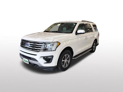 White Platinum Metallic Tri-Coat 2019 Ford Expedition XLT