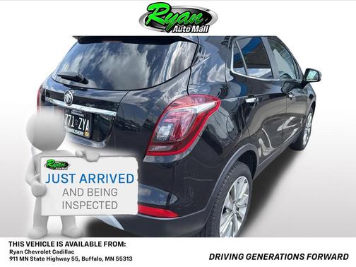Ebony Twilight Metallic 2017 Buick Encore Preferred