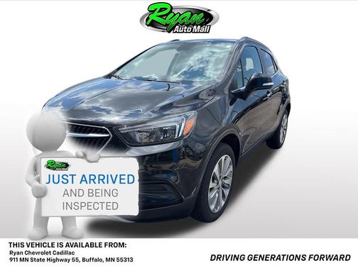 Ebony Twilight Metallic 2017 Buick Encore Preferred