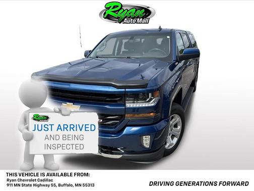 Deep Ocean Blue Metallic 2018 Chevrolet Silverado 1500 2LT