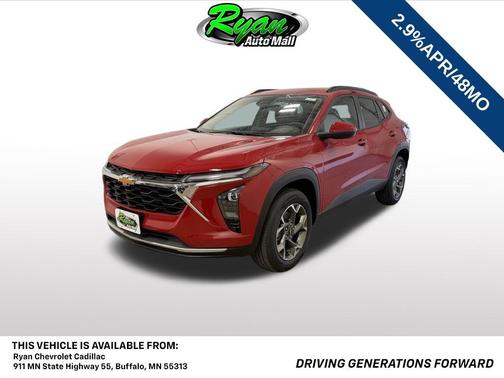 Apex Red 2026 Chevrolet Trax LT