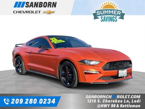 CARBONIZED GRAY METALLIC 2022 Ford Mustang EcoBoost Premium