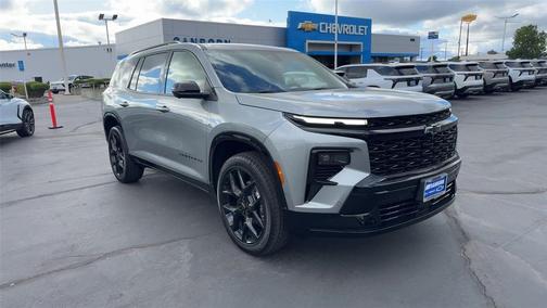 Sterling Gray Metallic 2026 Chevrolet Traverse RS