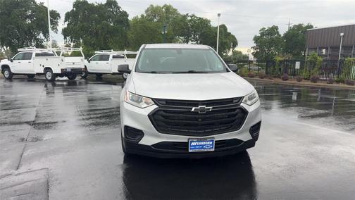Silver Ice Metallic 2019 Chevrolet Traverse LS