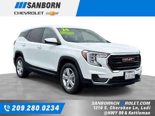 Summit White 2024 GMC Terrain SLE