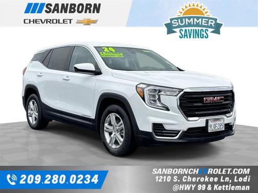 Summit White 2024 GMC Terrain SLE