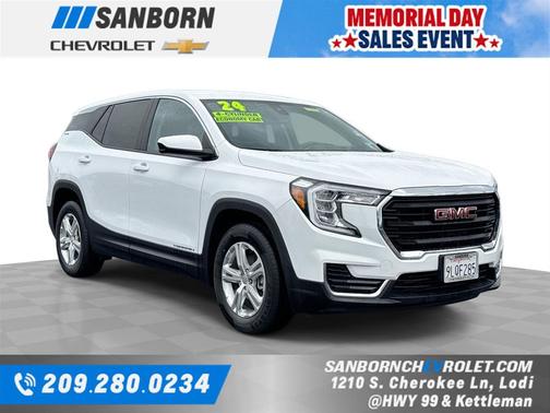 Summit White 2024 GMC Terrain SLE