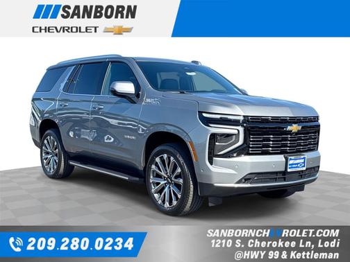 Sterling Gray Metallic 2026 Chevrolet Tahoe 4WD High Country