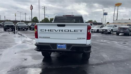 Summit White 2026 Chevrolet Silverado 1500 Custom Trail Boss