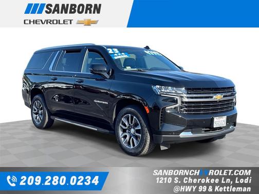Black 2023 Chevrolet Suburban LT