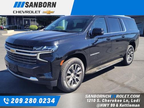 Black 2023 Chevrolet Suburban LT