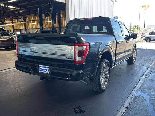 AGATE BLACK METALLIC 2021 Ford F-150 Limited