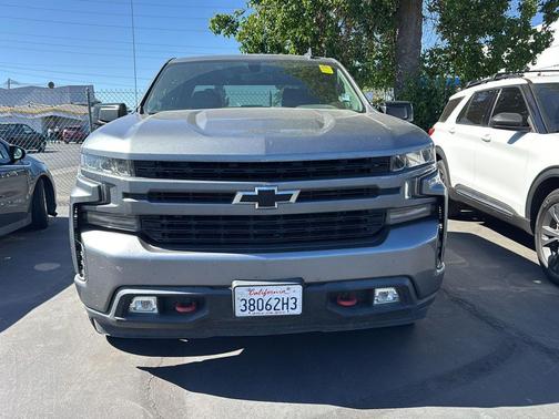 Satin Steel Metallic 2021 Chevrolet Silverado 1500 RST