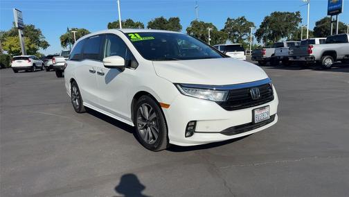 Platinum White Pearl 2021 Honda Odyssey Touring