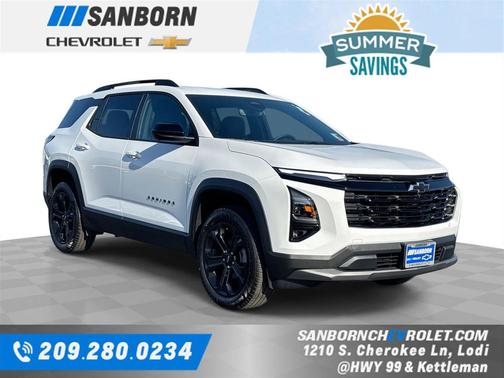 Summit White 2026 Chevrolet Equinox 1LT