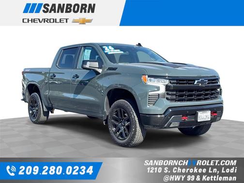 Cypress Gray 2026 Chevrolet Silverado 1500 LT Trail Boss