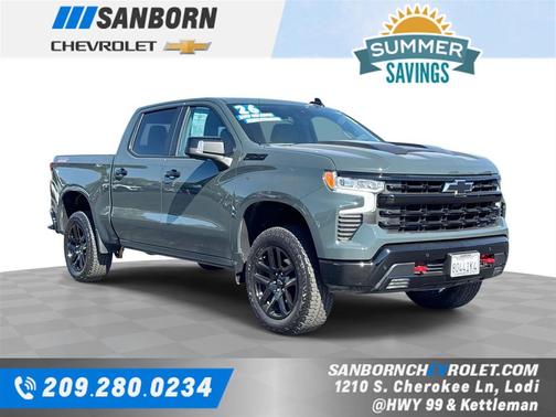 Cypress Gray 2026 Chevrolet Silverado 1500 LT Trail Boss