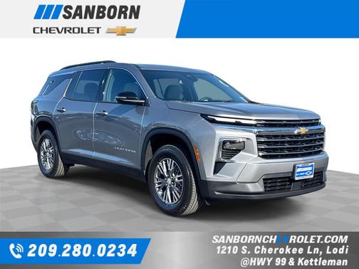 Sterling Gray Metallic 2026 Chevrolet Traverse LT