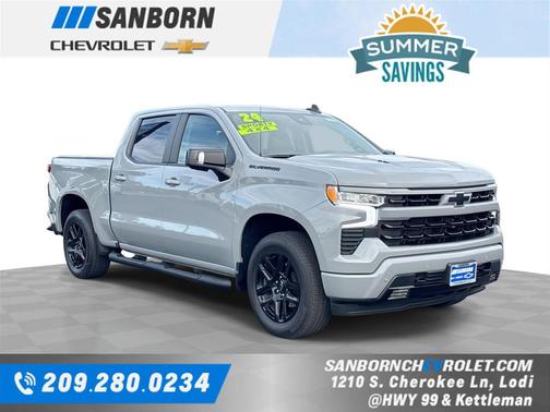 Slate Gray Metallic 2024 Chevrolet Silverado 1500 RST