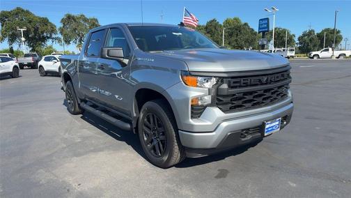Sterling Gray Metallic 2026 Chevrolet Silverado 1500 Custom