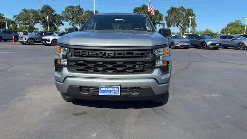 Sterling Gray Metallic 2026 Chevrolet Silverado 1500 Custom