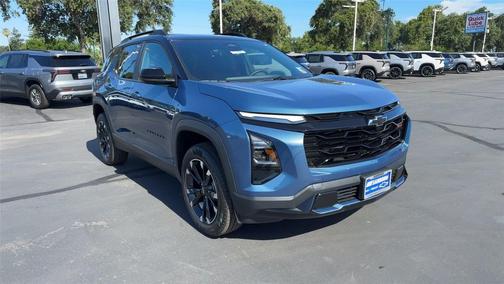 Lakeshore Blue Metallic 2026 Chevrolet Equinox FWD RS