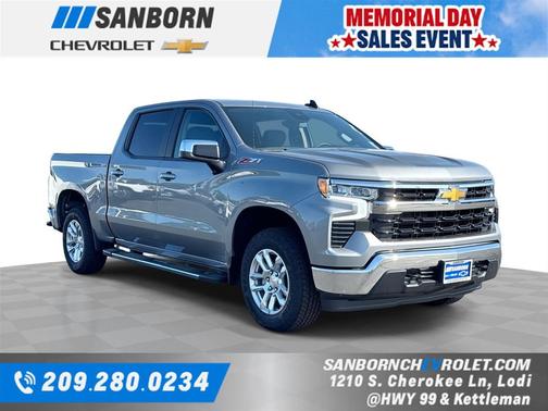 Sterling Gray Metallic 2026 Chevrolet Silverado 1500 LT